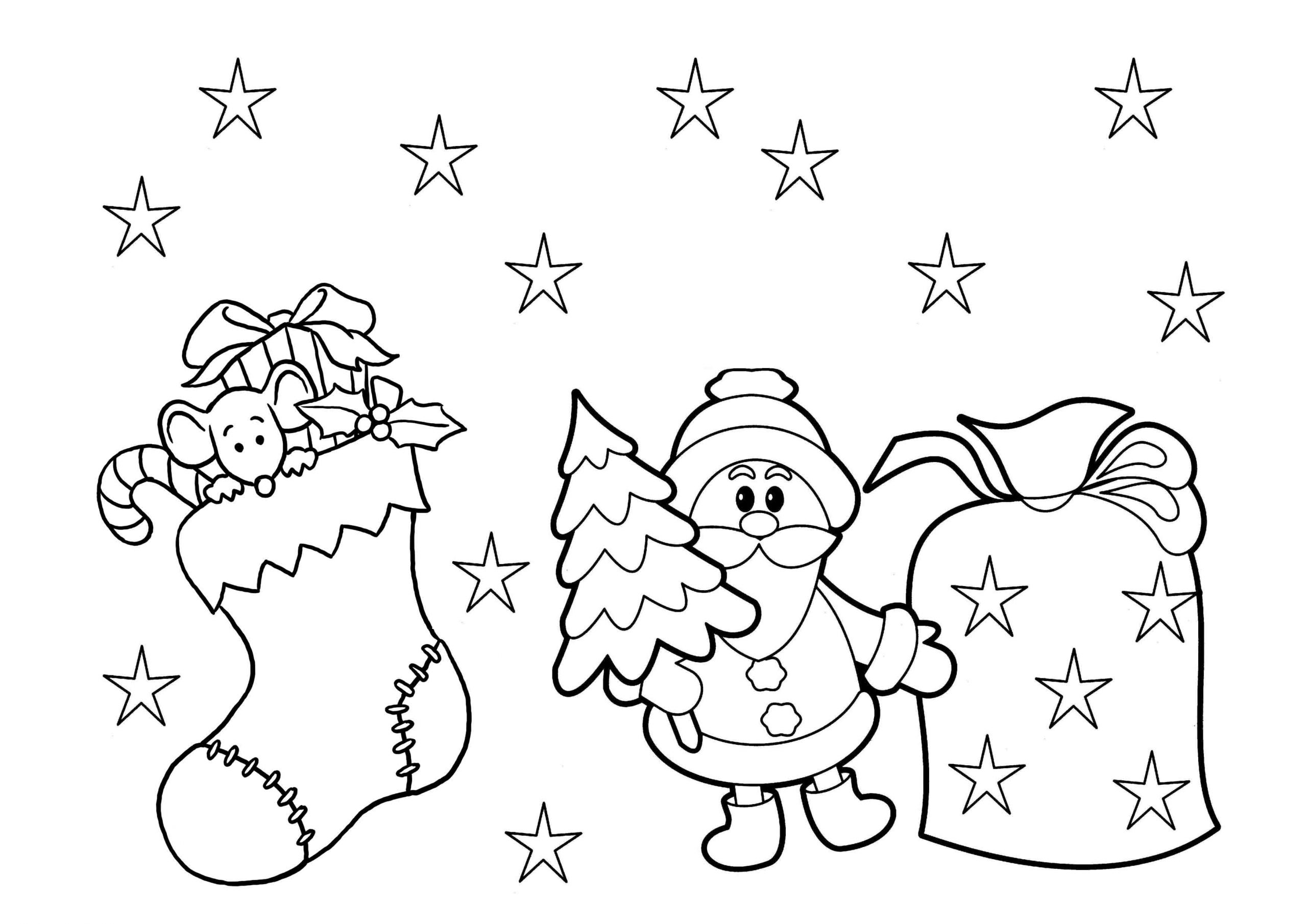 Christmas Coloring Page For Kids
 Print & Download Printable Christmas Coloring Pages for Kids