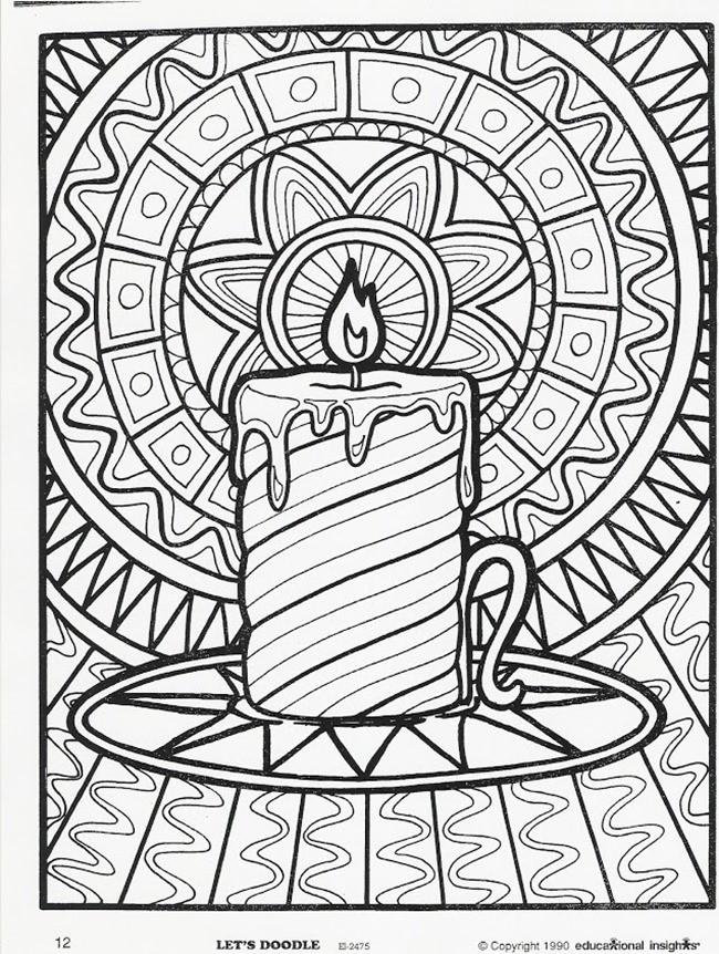 Christmas Coloring Pages Adults
 21 Christmas Printable Coloring Pages