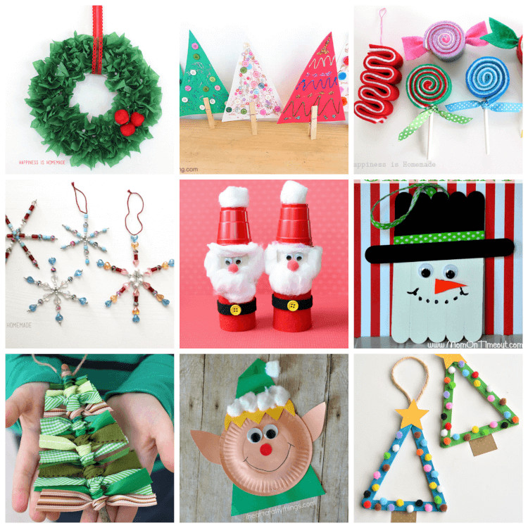 Christmas Craft Ideas For Kids
 Easy Christmas Kids Crafts that Anyone Can Make