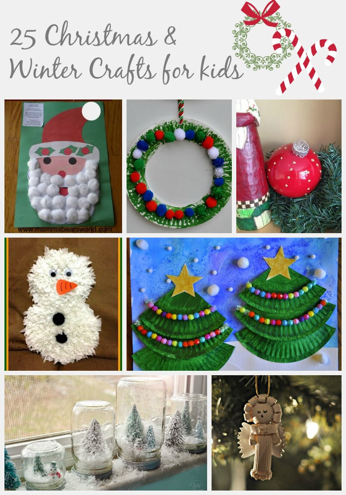Christmas Craft Ideas Toddlers
 25 Christmas & Winter Crafts for Kids