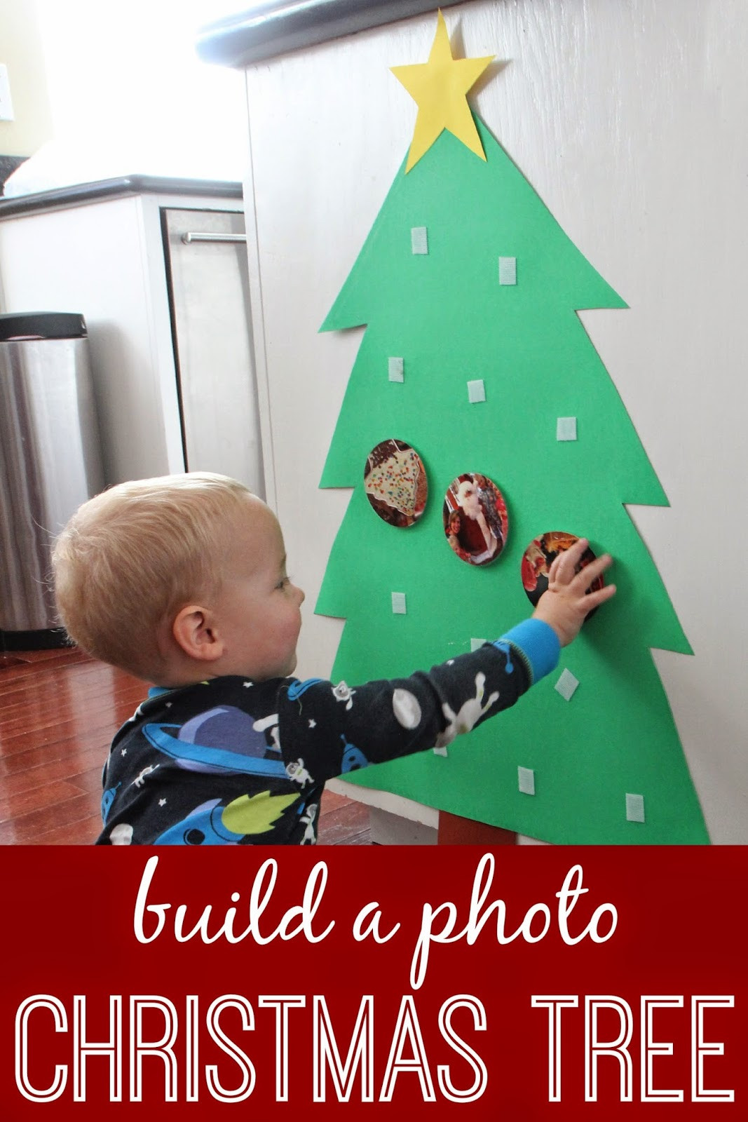 Christmas Crafts For Babies
 Toddler Approved Build a Christmas Tree for Babies
