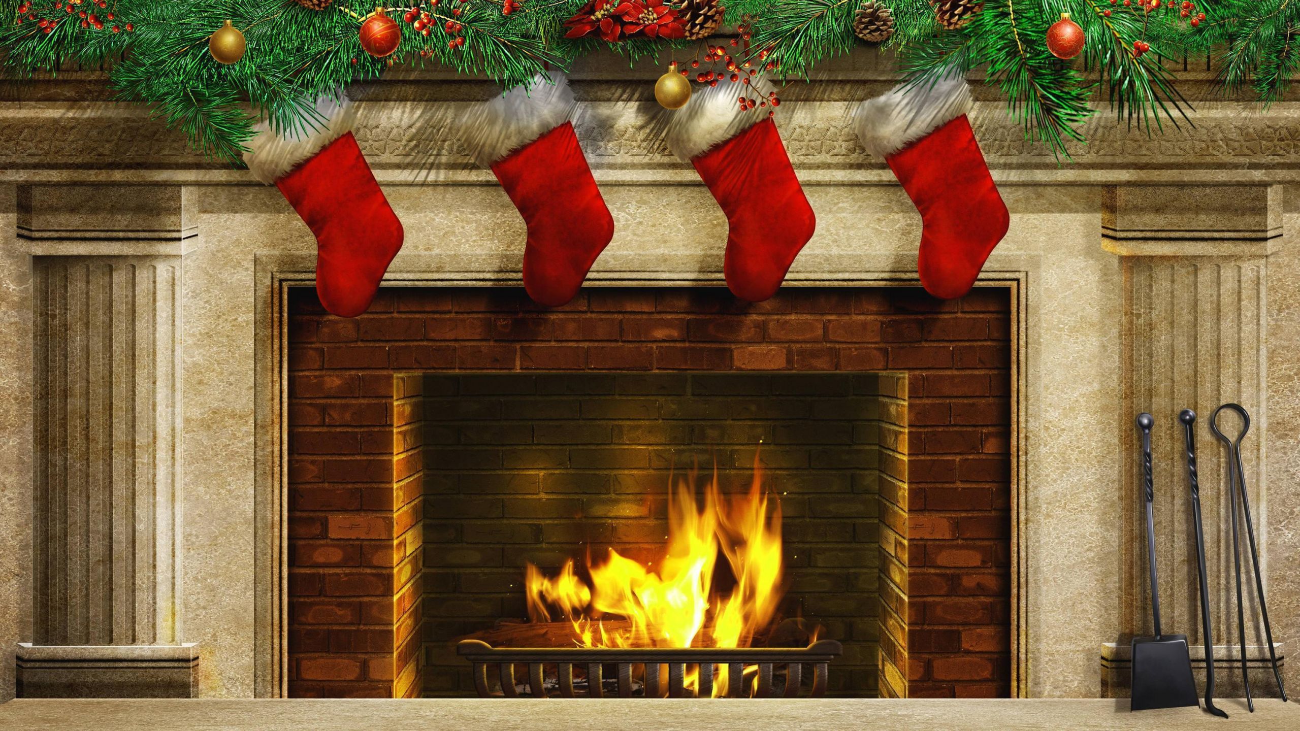 Christmas Fireplace Backdrop
 Christmas Fireplace Backgrounds Wallpaper Cave