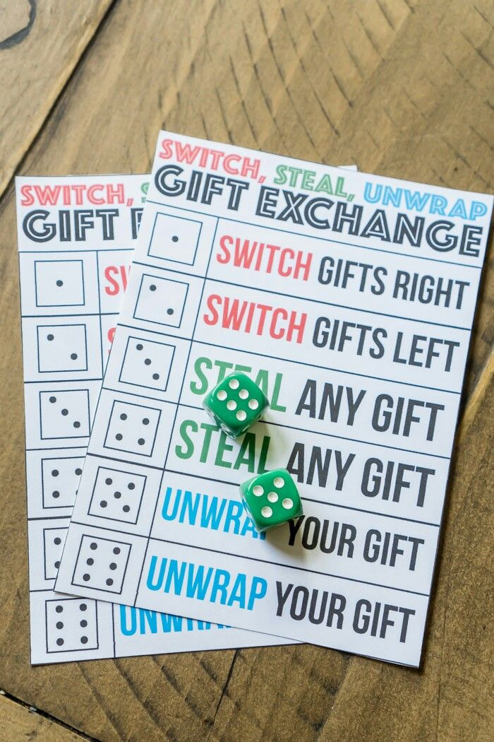 Christmas Gift Exchange Ideas For Kids
 Christmas Games