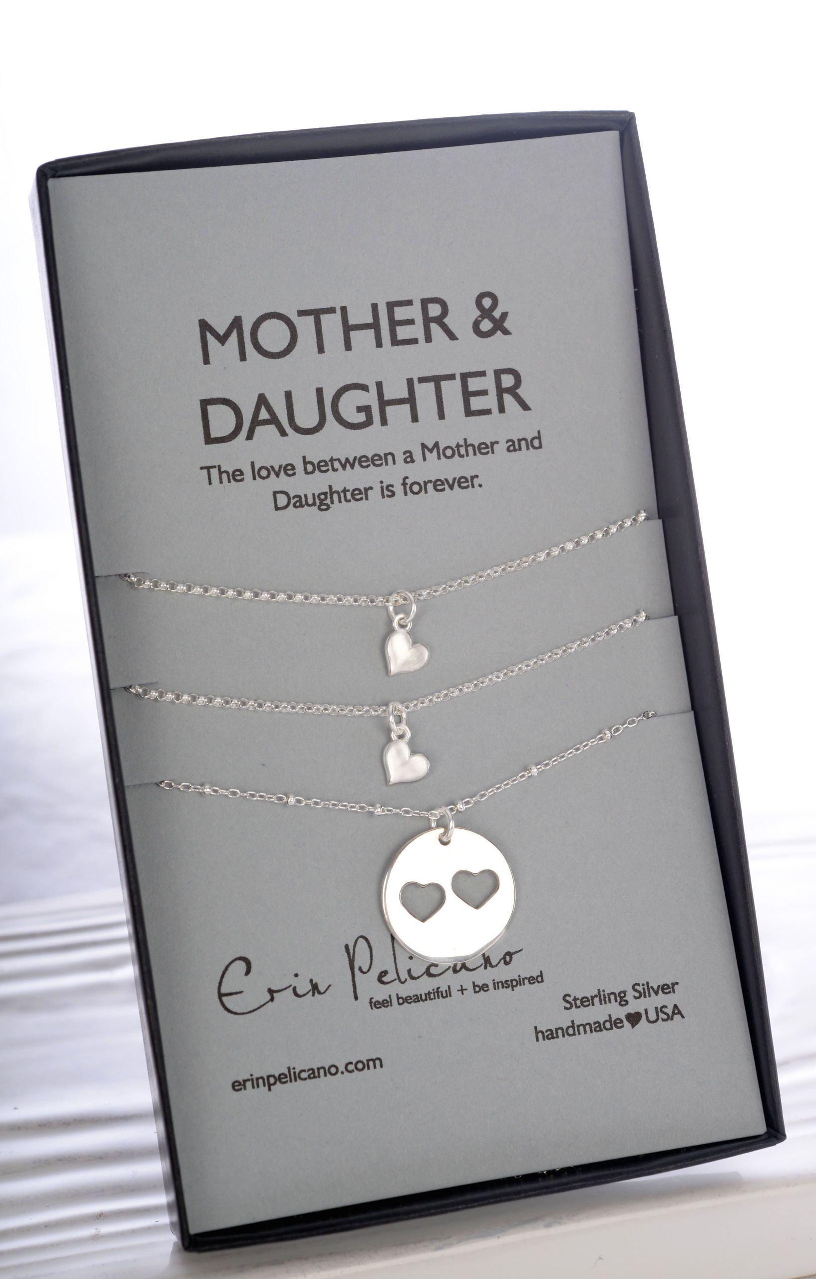 Christmas Gift Ideas For Wife And Mother
 Sterling Mother & 2 Daughter Necklace