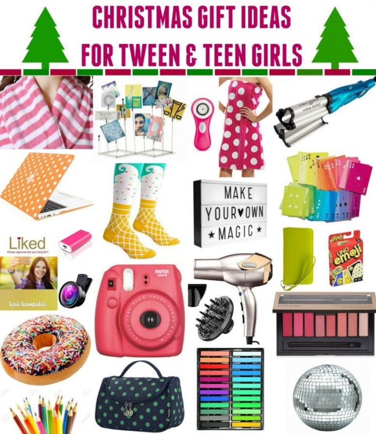 Christmas Gift Ideas For Young Girls
 christmas ideas for teens & tween girls whatever