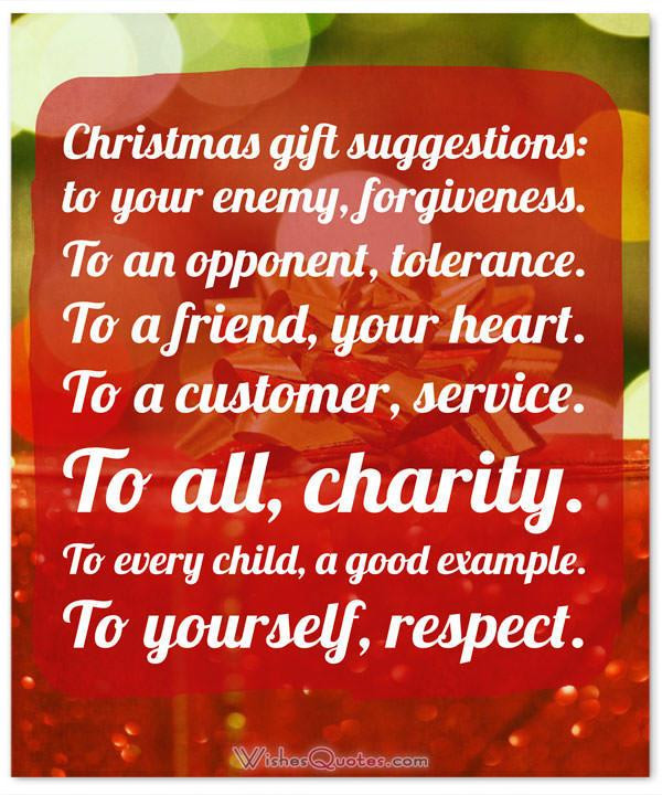 Christmas Gift Quotes
 Simple Tips to Make Christmas more Meaningful – By
