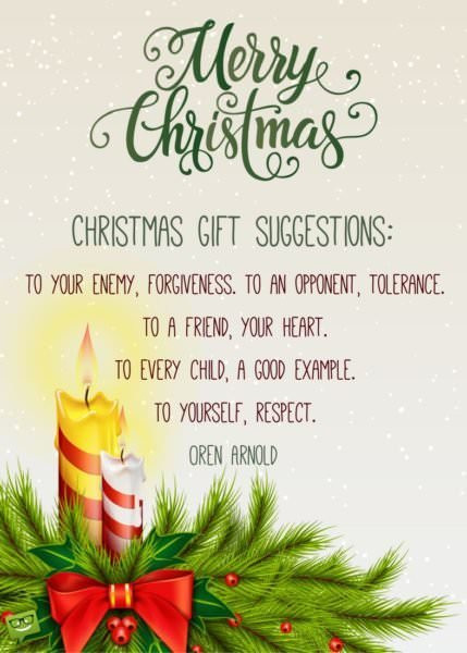 Christmas Gift Quotes
 60 Best Christmas Quotes of All Time