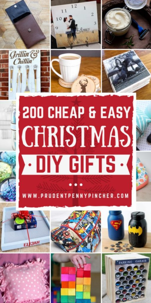 Christmas Gifts DIY Cheap
 200 Cheap and Easy DIY Christmas Gifts Prudent Penny Pincher