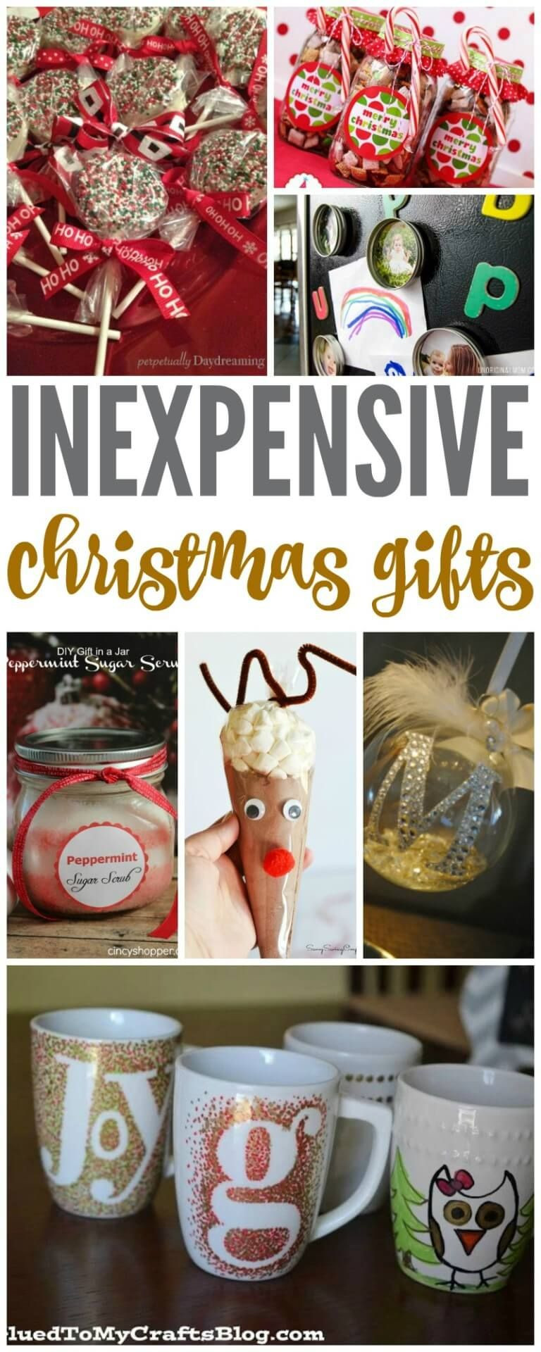 Christmas Gifts DIY Cheap
 z coworker christmas pinterest