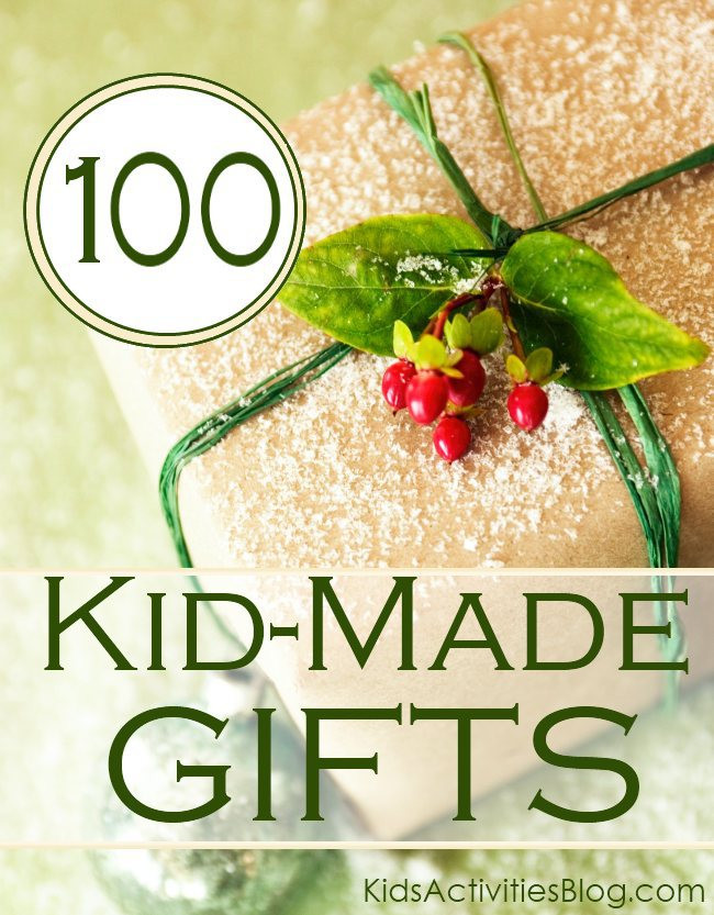 Christmas Gifts For Parents From Kids
 101 DIY Gifts for Kids