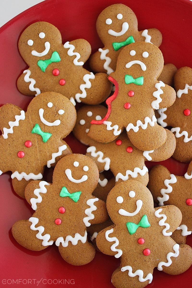 Christmas Gingerbread Cookies
 Spiced Gingerbread Man Cookies