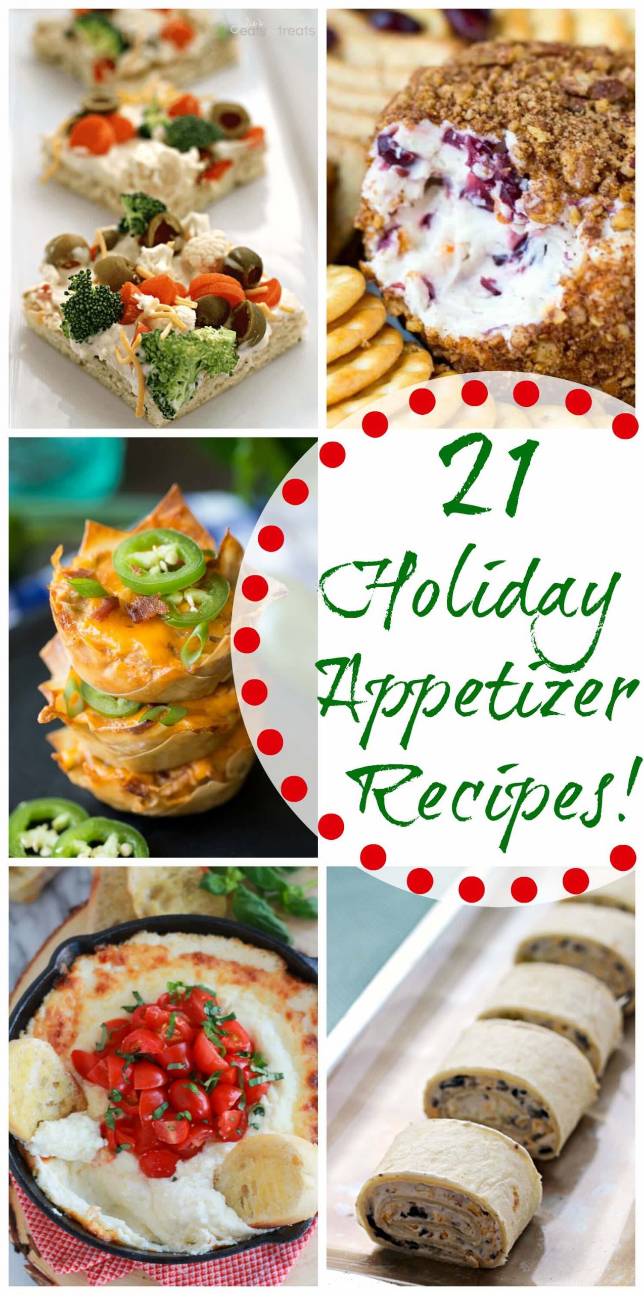 Christmas Holiday Party Appetizers Ideas
 21 Holiday Appetizer Recipes Giveaway Julie s Eats