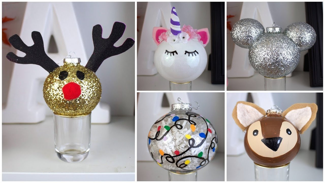 Christmas Ornament DIY Ideas
 7 CHEAP & EASY DIY CHRISTMAS ORNAMENTS