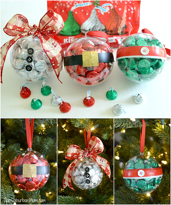 Christmas Ornament DIY Ideas
 DIY Christmas Ornaments With Hershey s Kisses