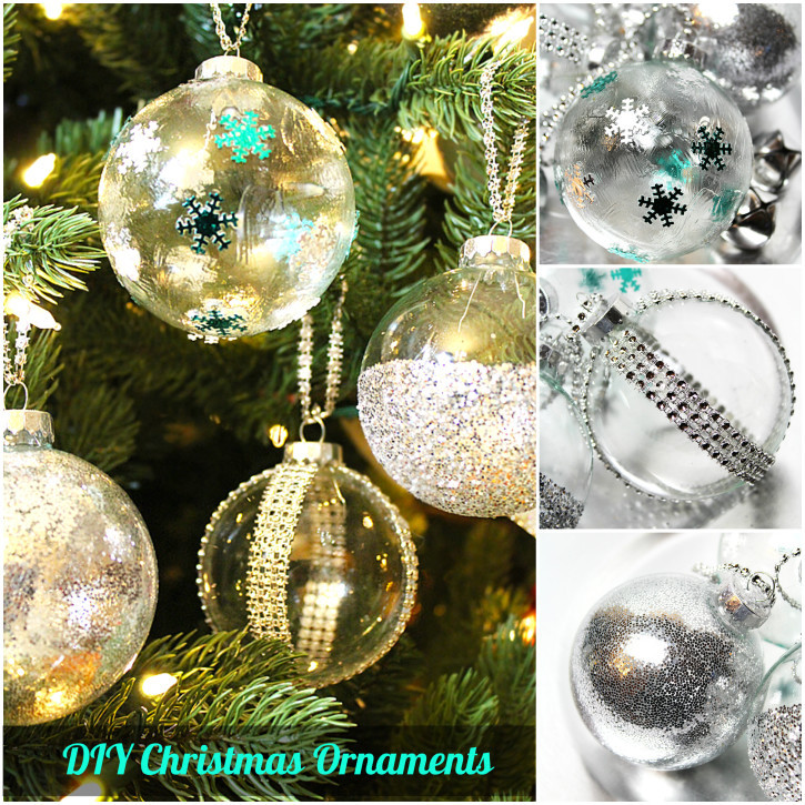Christmas Ornament DIY Ideas
 DIY Ideas to Decorate Clear Ornaments Creative Juice