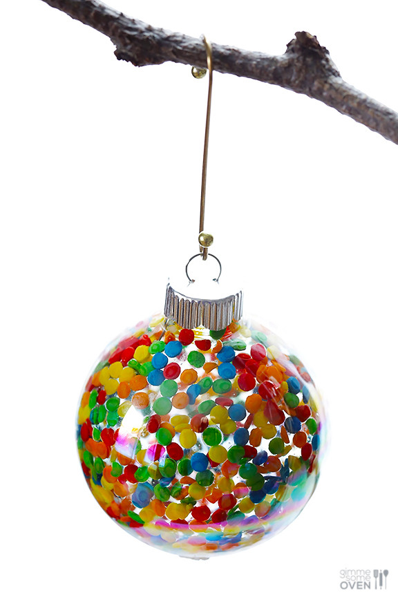 Christmas Ornament DIY Ideas
 DIY Sprinkles Ornaments