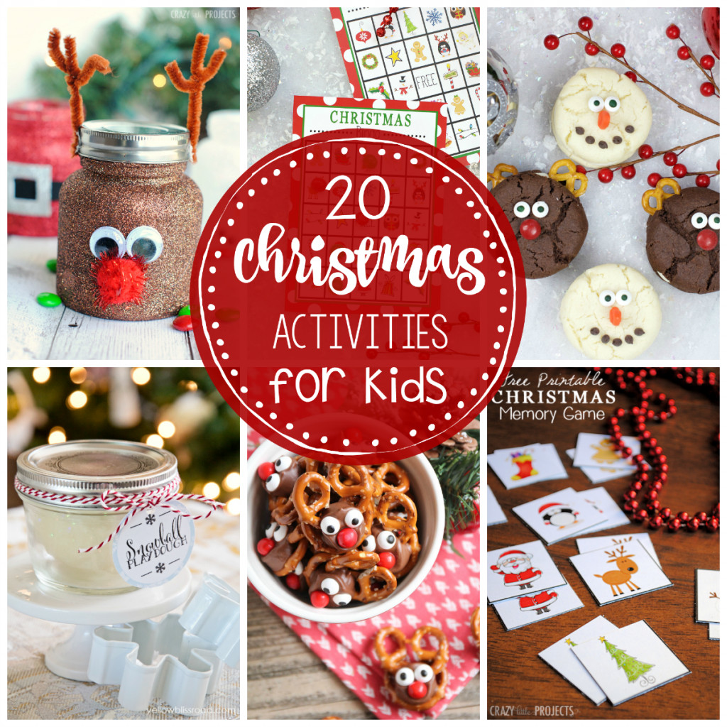Christmas Party Activity Ideas
 25 Fun Christmas Activities for Kids Crazy Little Projects