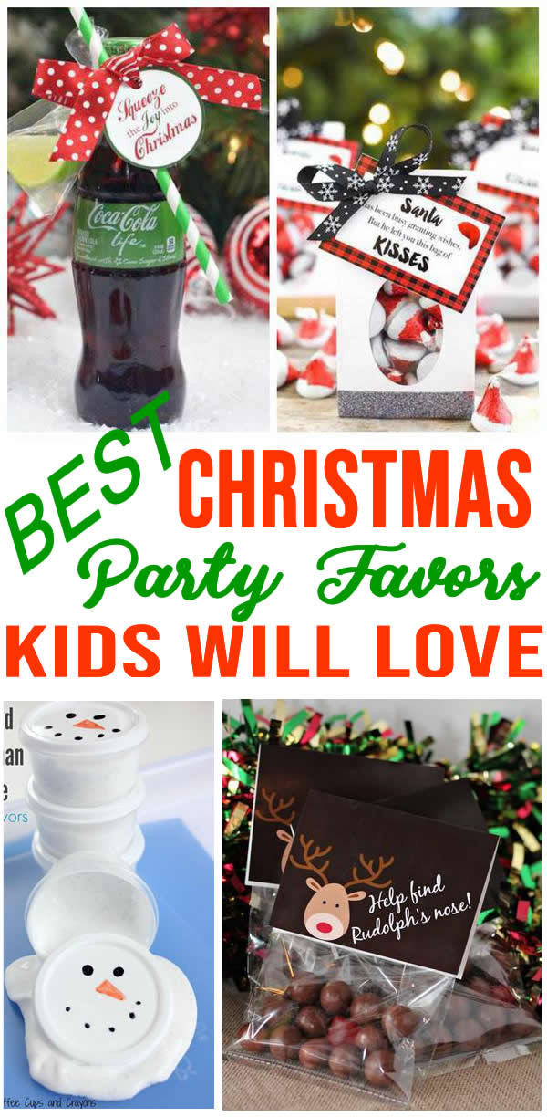 Christmas Party Favors For Kids
 Christmas Party Favors For Kids