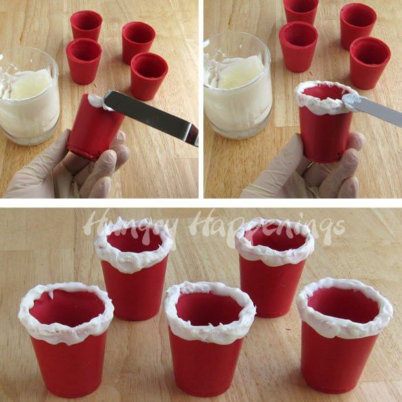 Christmas Party Favors For Kids
 Edible Santa Suit Candy Cups filled with Christmas Candy