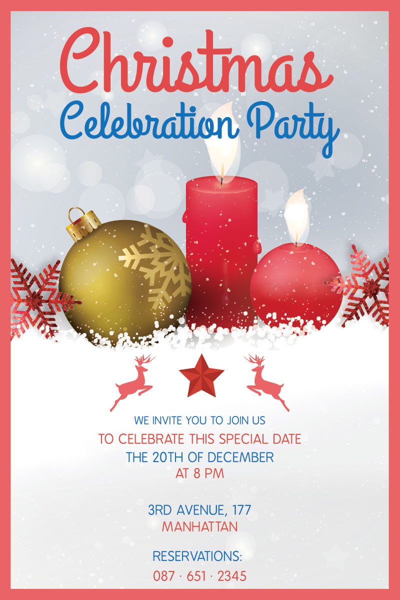 Christmas Party Flyer Ideas
 10 Christmas Party Flyers – GraphicLoads