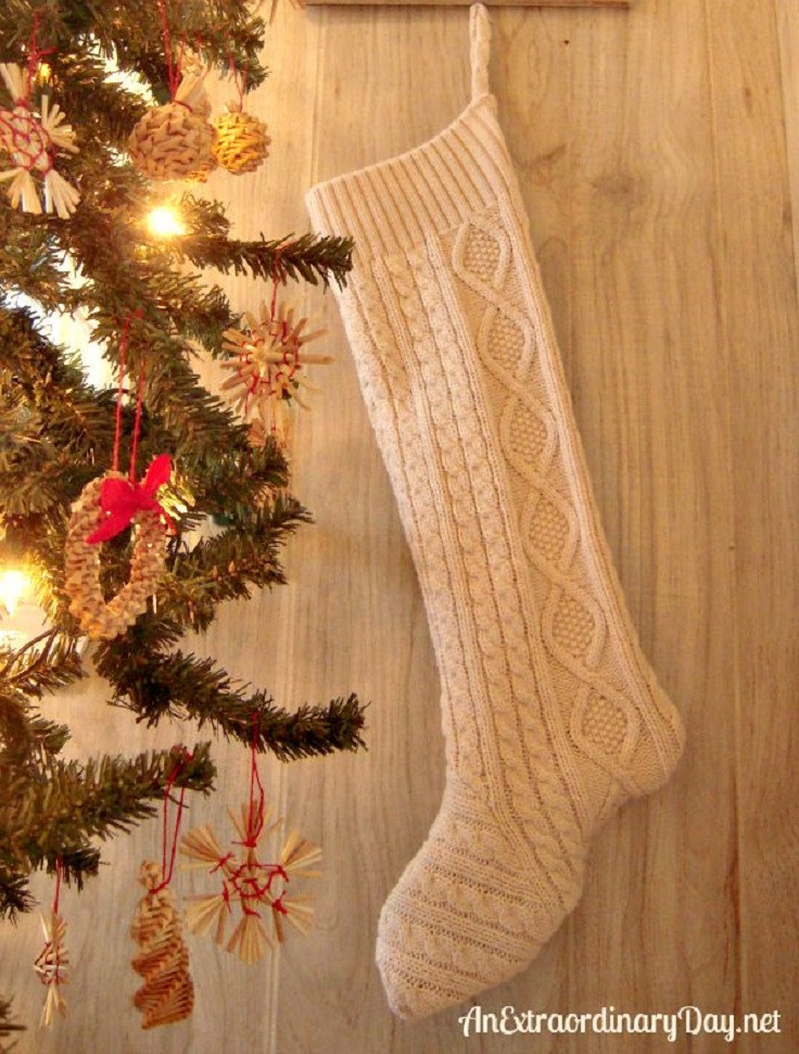 Christmas Stockings DIY
 Top 10 Interesting DIY Christmas Stockings Top Inspired