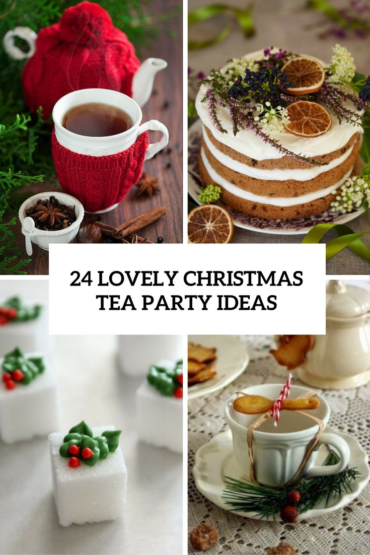 Christmas Tea Party Ideas
 24 Lovely Christmas Tea Party Ideas Shelterness