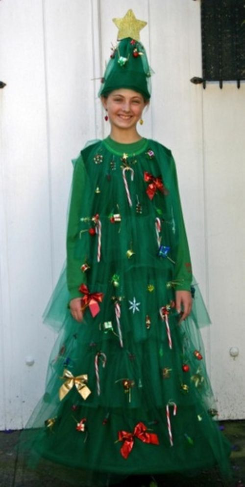 Christmas Tree Costume DIY
 10 Homemade Christmas Costumes christmas