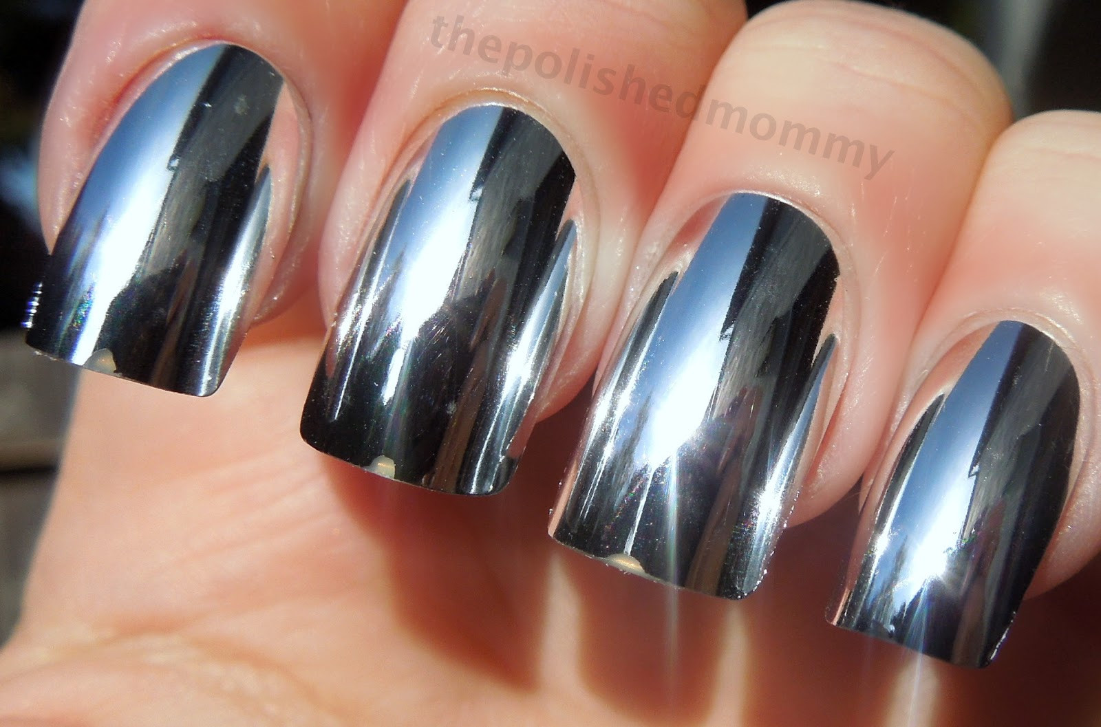 Chrome Nail Colors
 Mirror Mirror on nails The Polished Mommy