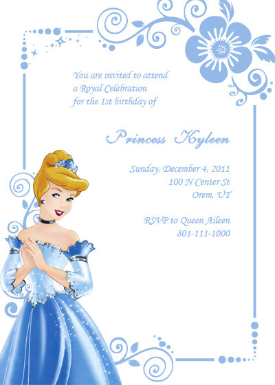 Cinderella Birthday Invitations
 Cinderella Themed Party Best Events Blog