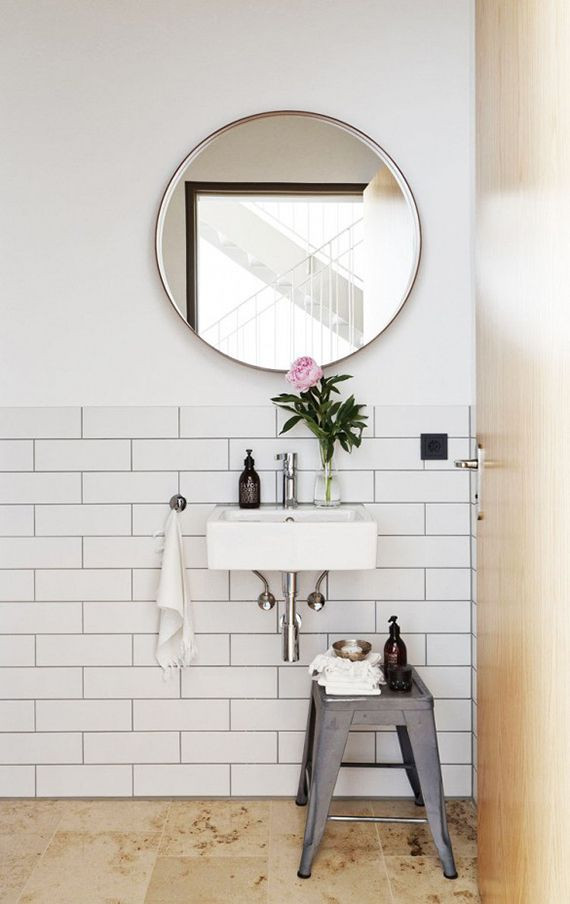 Circular Bathroom Mirror
 17 Best images about Bathroom