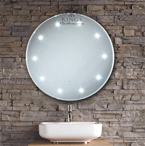 Circular Bathroom Mirror
 Round LED Bathroom Mirror Modern Bathroom Mirrors