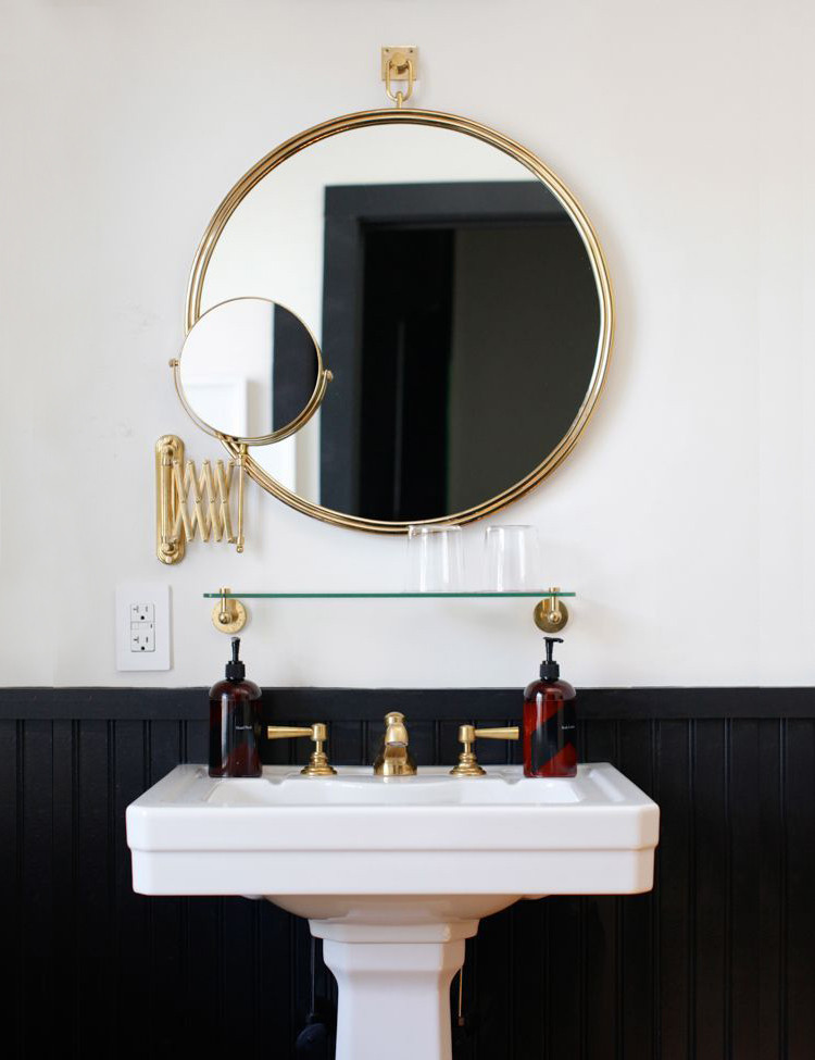 Circular Bathroom Mirror
 Easy Bathroom Decor Refresh A Round Bathroom Mirror