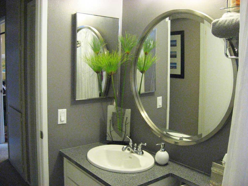 Circular Bathroom Mirror
 Bathroom Mirrors Round Frameless Ideas