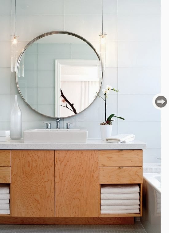 Circular Bathroom Mirror
 To da loos round mirrors in the bathroom my