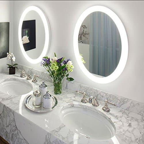 Circular Bathroom Mirror
 Ideas for Making your Own Vanity Mirror with Lights DIY