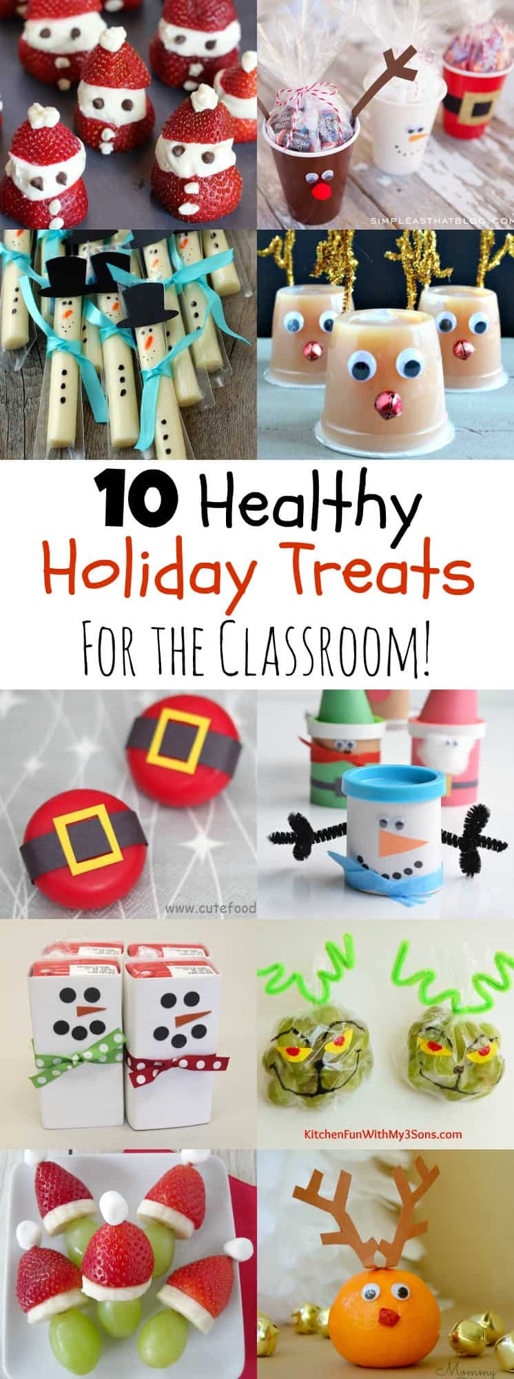 Class Christmas Party Ideas
 10 Healthy Holiday Treats for the Classroom MOMables