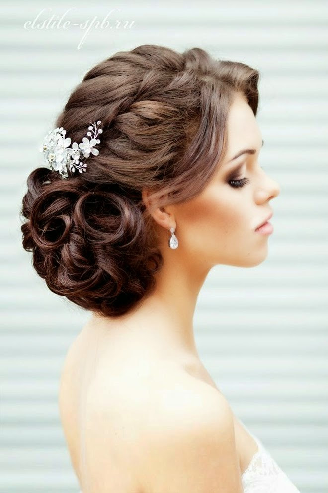 Classical Wedding Hairstyles
 23 Glamorous Bridal Hairstyles with Flowers Pretty Designs
