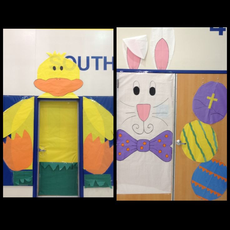 Classroom Easter Party Ideas
 40 Rabbit Classroom Door Decoration Decorations Doors
