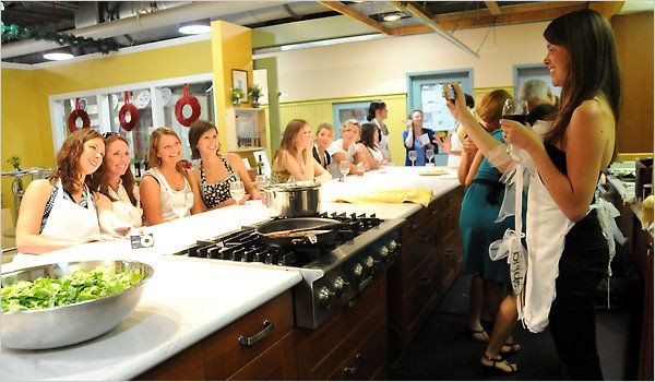 Classy Bachelorette Party Ideas Nyc
 bridal shower cooking party another great idea how will