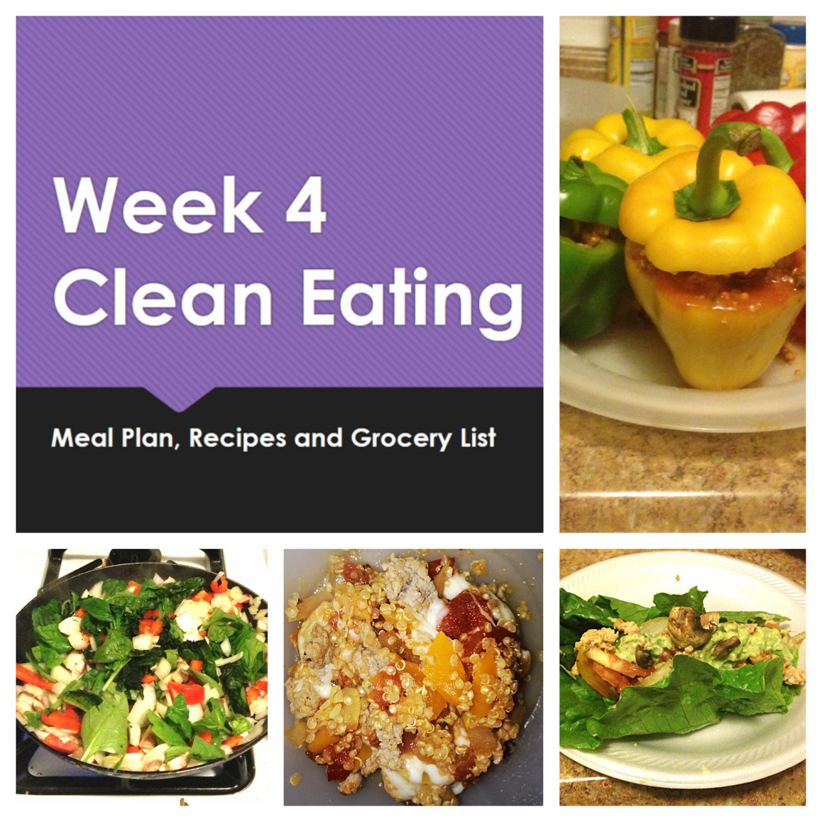 Clean Eating For A Week
 Broke and Bougie Week 4 Clean Eating Meal Plan Recipes