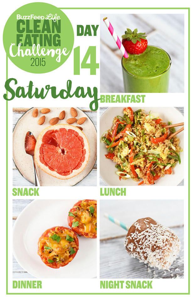Clean Eating For A Week
 Here s A Two Week Clean Eating Challenge That s Actually
