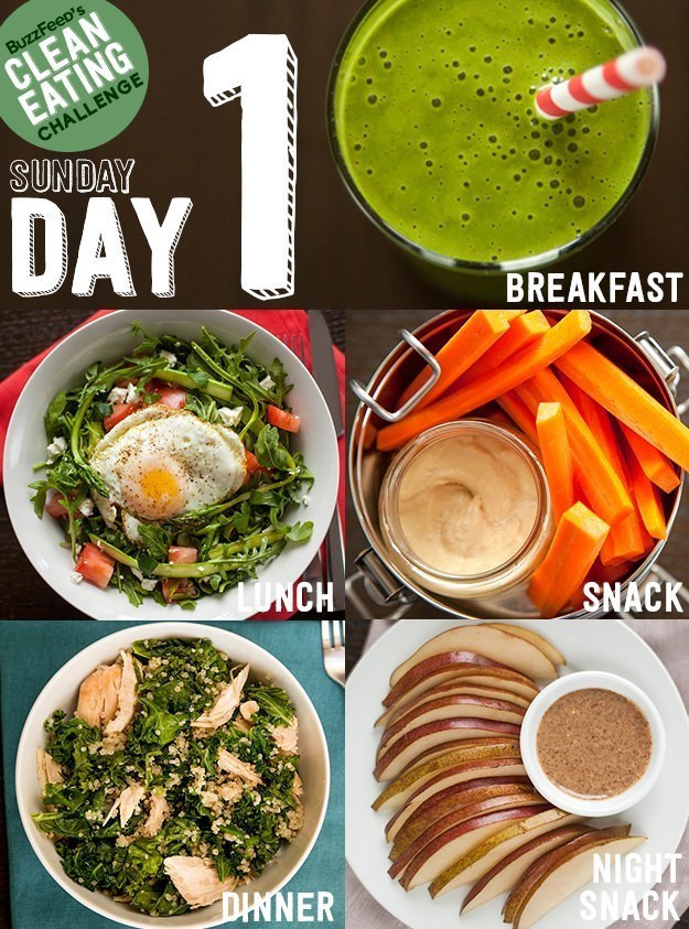 Clean Eating For A Week
 Take BuzzFeed s Clean Eating Challenge Feel Like A