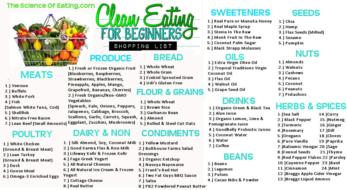 Clean Eating Program
 Six Principles of Eating Clean