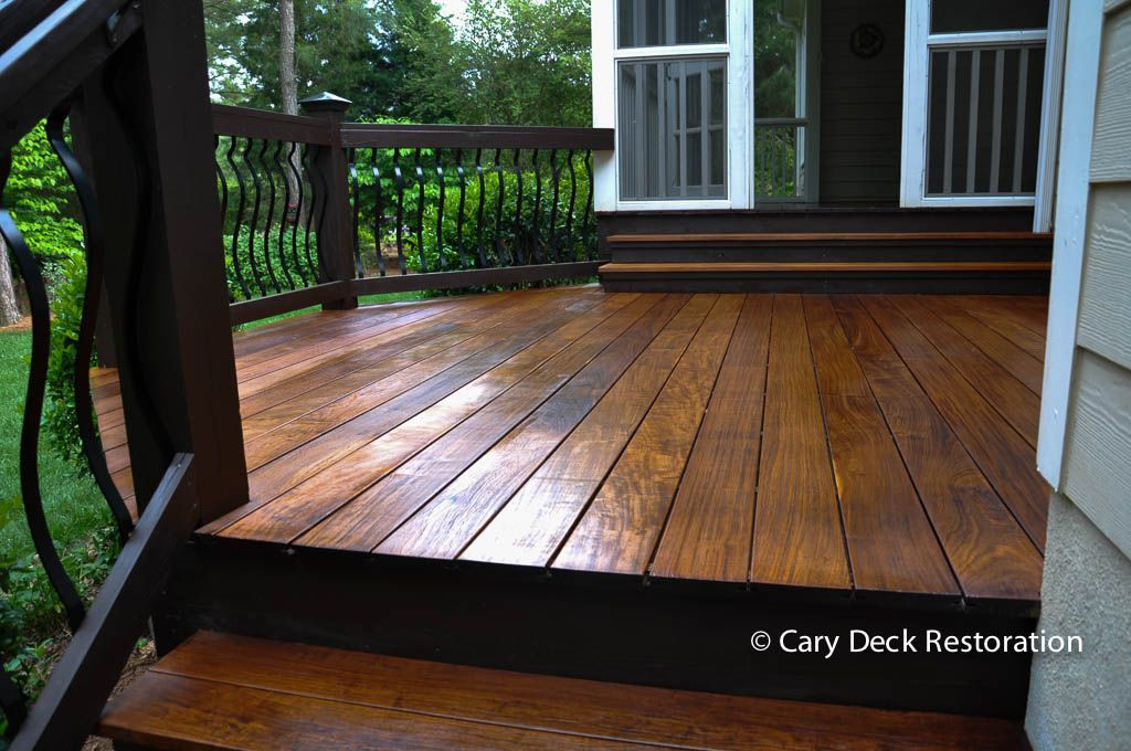 Cleaning A Painted Deck
 Ipe Deck Cleaning Staining and Restoration Raleigh NC We
