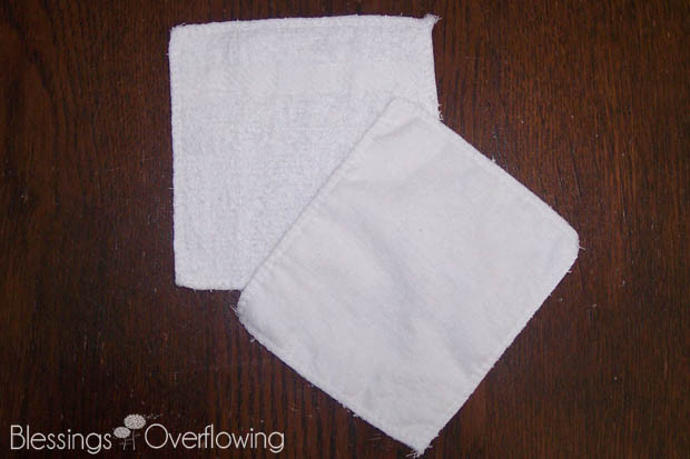 Cloth Baby Wipes DIY
 Cloth Diaper Sewing