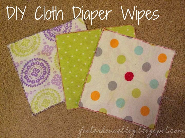 Cloth Baby Wipes DIY
 Foster House Baby Registry Essentials Gear for Home
