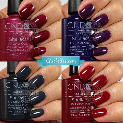 Cnd Nail Colors
 CND Shellac Swatches – Winter Colors – Chickettes Natural