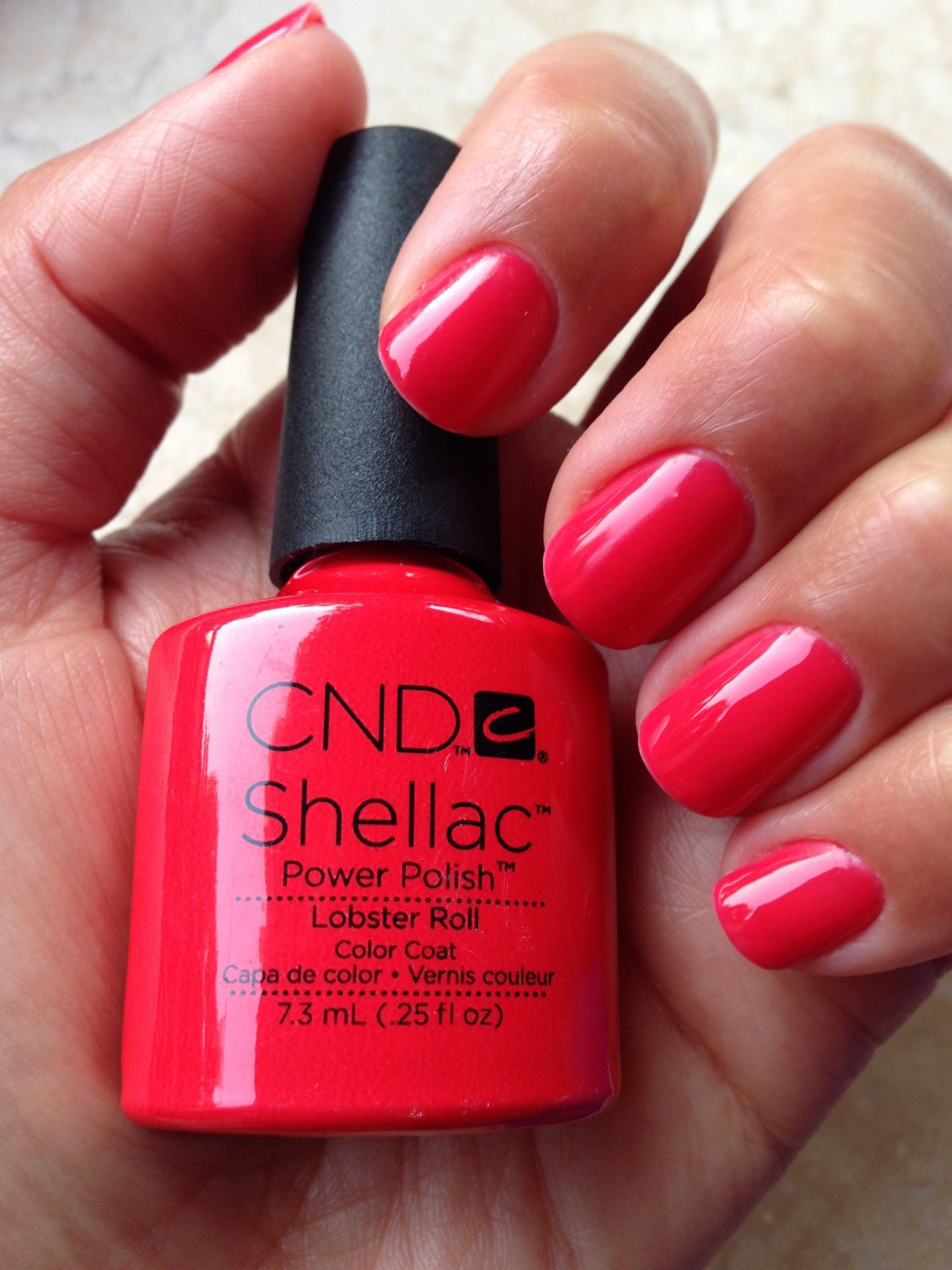 Cnd Nail Colors
 CND Shellac Lobster Roll