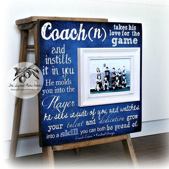 Coach Thank You Gift Ideas
 Basketball Coach Gift Coach Gift Idea Soccer Coach