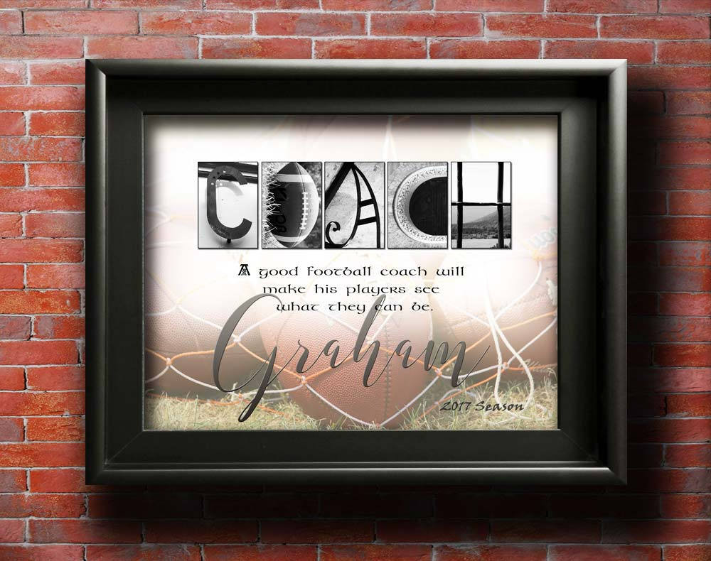 Coach Thank You Gift Ideas
 Gifts For Football Coach Gifts Football Gift Ideas FOOTBALL